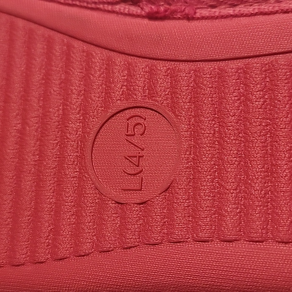 Cat & Jack Fuzzy Pink Slippers with Red Bow Size L (4/5) - Picture 7 of 9